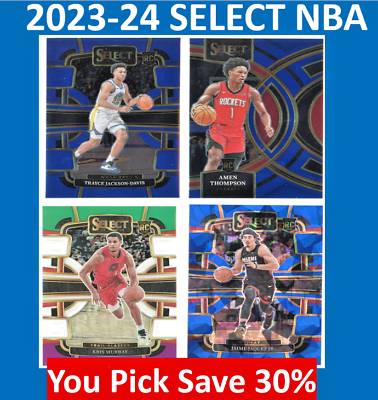 #ad 2023 24 Panini Select NBA Base Blue Ice Prizm Vets amp; RC 1 400 You Pick Choose $4.99