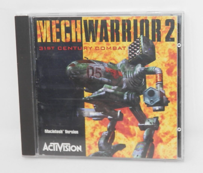 #ad MechWarrior 2 Macintosh CD ROM Game Apple Mac Vintage 1996 $29.99