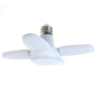 #ad E27 led AC85 265V 28W LED Bulb Fan Blade Timing Lamp Light Bulb Foldable L.f5 HF $8.22