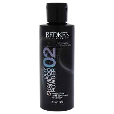 #ad REDKEN DRY SHAMPOO POWDER WITH CHARCOAL 2.1 OZ CLEAN LIGHT VOLUME CONTROL $12.55