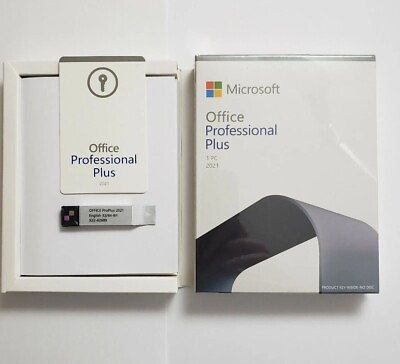 #ad Microsoft Office 2021 Pro Professional Plus USB Flash Package amp; Activation Key $129.99