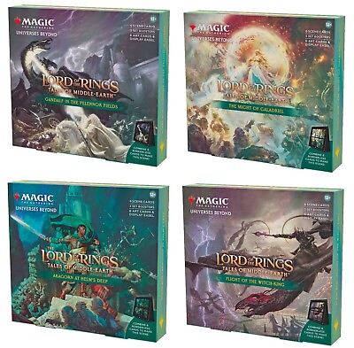 #ad Set of 4 1 of Each Type Scene Box Lord of the Rings Tales Vol 2 LTR MTG $98.88