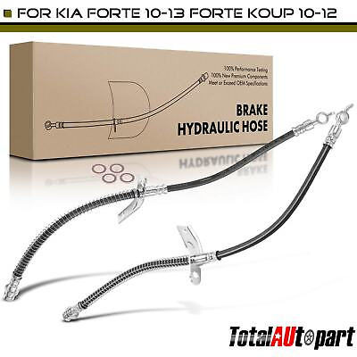#ad 2x Brake Hydraulic Hose for Kia Forte 2010 2013 Forte Koup Front Left amp; Right $26.99