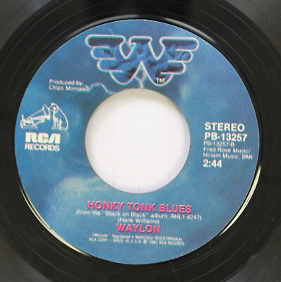 #ad Country 45 Waylon Honky Tonk Blues Women Do Know How To Carry On On Rca Reco $5.00