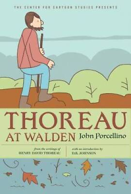 #ad Thoreau at Walden A Center for Cartoon Studies Graphic Novel GOOD $5.27