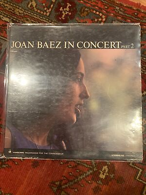 #ad Joan Baez IN CONCERT PART 2 1963 Rare Find $5.50