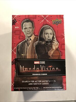 #ad Wanda Vision Blaster Box WandaVision Marvel Upper Deck FACTORY SEALED $17.89