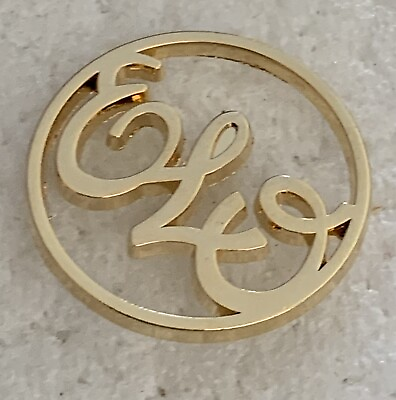 #ad Very Rare Electric Light Orchestra Enamel Badge ELO Rock Music Icon Jeff Lynne GBP 7.99