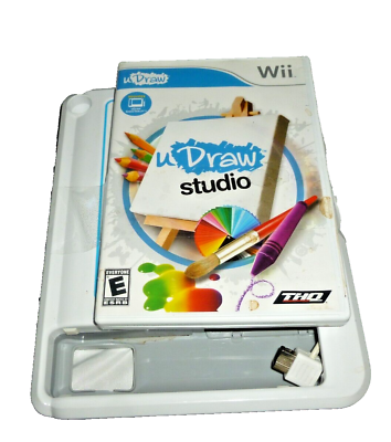 #ad Wii uDraw Game Tablet for Drawing White uDraw Studio for Nintendo Wii $17.73