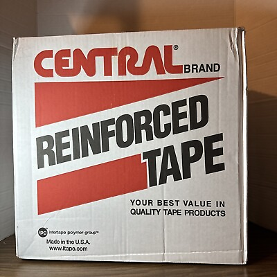 #ad 10 Roll Box 3quot; X 450#x27; CENTRAL Reinforced Heavy GRADE 366 Water Gum Glue $99.99