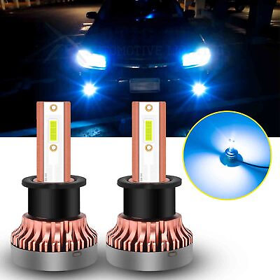 #ad H3 LED FOG Lights Conversion Kit Bulbs 8000K Driving DRL Lamp Blue Light Bulb $12.96