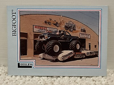#ad 1988 Leesley The Legend of Bigfoot Trading Card #014 Bigfoot 2 $1.35