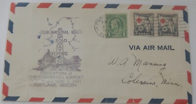#ad Portland Oregon airport dedication November 1 1931 airmail $2.99