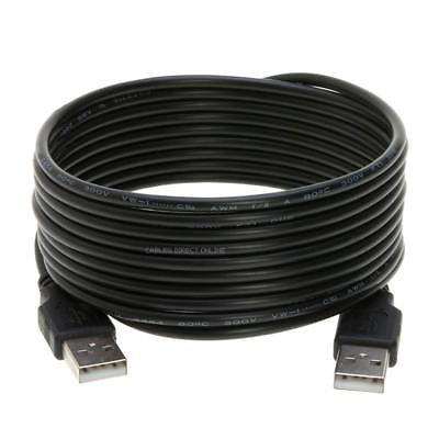 #ad #ad USB 2.0 Type A Male to Type A Male Cable Cord 3FT 6FT 10FT 15FT DATA WIRE $4.92