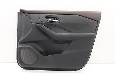 #ad FRONT RIGHT SIDE DOOR TRIM COVER PANEL OEM BLACK G NISSAN ROGUE SV 2021 2023 $379.79