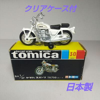 #ad 2662 Tomica Black Box Made In Japan Yamaha Sports Tx750 White Motorcycle $89.89