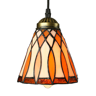 #ad Tiffany Victorian Stained Glass Pendant Lamp Kitchen Ceiling Lighting Fixture $65.99