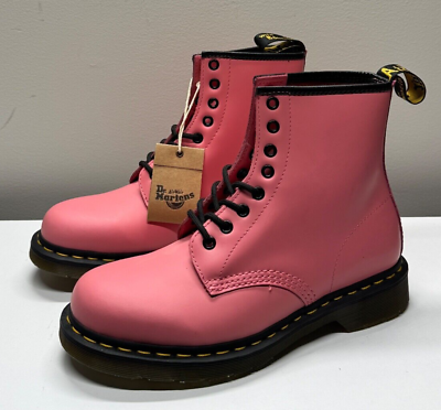 #ad Doc Martens 1460 8 Eye Boot Pascal Thrift Pink Patent Doc Martens New US 8 $109.99