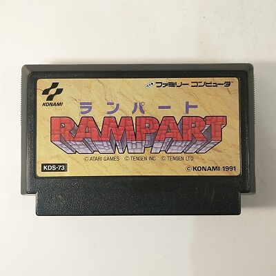 #ad Rampart Nintendo Famicom FC NES 1991 Japan Import C $20.99