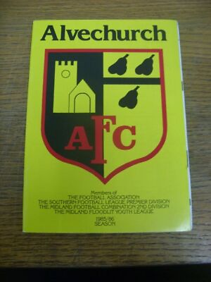 #ad 28 12 1985 Alvechurch v Willenhall Town amp; 01 01 1986 Bedworth United Joint Issu GBP 3.99