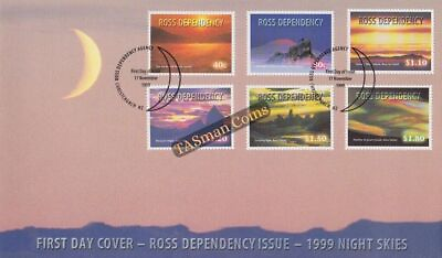 #ad First Day Cover FDC 1999 Ross Dependency New Zealand Post Night Skies $12.03