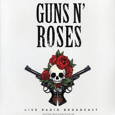 #ad Guns N#x27; Roses Live Radio Broadcast: New York#x27;s Ritz 1988 Vinyl LP $31.16