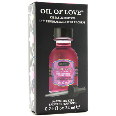 #ad Kama Sutra Oil Of Love Kissable Body Oil .75oz Raspberry Kiss $13.98
