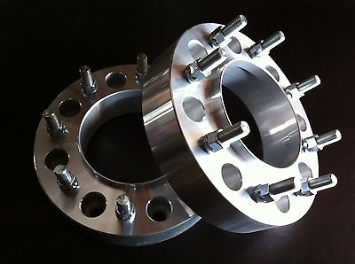 #ad 2 Ford 8x200 Dually Hub Centric Wheel Spacers 2quot; Forged Billet 2005 2024 $359.20
