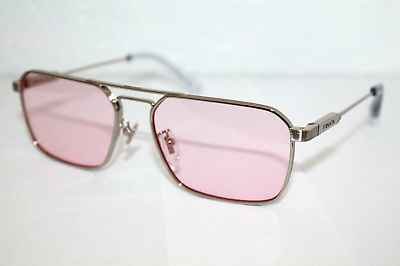 POLICE Lewis Hamilton Sunglasses Silver Frame W Pink Rose Lens $89.99