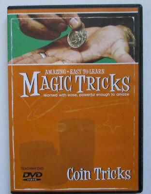 #ad Amazing Easy To Learn MAGIC TRICKS; Coin Tricks 2008 DVD Amaze Learn With Ease $7.99