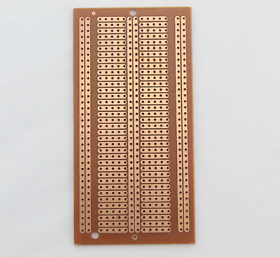 #ad 2 5pc Stripboard Proto Perf Circuit Board PCB 5er Breadboard Layout FR2 5x10cm $1.69