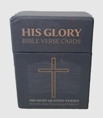 #ad His Glory Bible Verse Cards $15.00