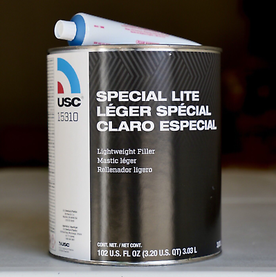 #ad USC Special Lite 15310 Lightweight Filler No Tack 0.8 GallonHardener Included $37.97