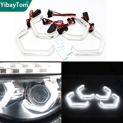 #ad M4 Iconic Style LED Angel Eyes halo rings for BMW 6 SERIES E63 E64 2003 2010 $66.00