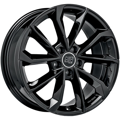 #ad ALLOY WHEEL MSW MSW 42 FOR MINI CLUBMAN COOPER 8X19 5X112 GLOSS BLACK CDL AU $600.00