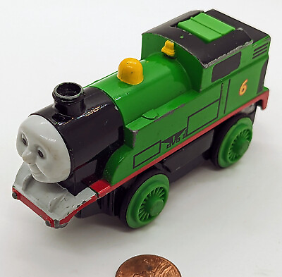 #ad Thomas and Friends.PERCY 2000.green.engine.Railway.Motorized.Metal Diecast $13.42