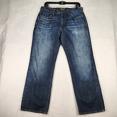 #ad Lucky Brand Jeans Men 32 361 Vintage Straight Dark Wash Blue Denim Pants $22.97