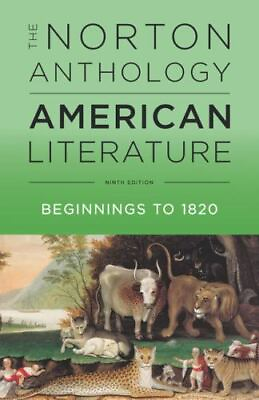 #ad The Norton Anthology of American Literature $4.76