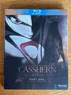 #ad Casshern Sins: Part One 2 Disc Blu ray Episodes 1 12 w Slipcover $11.99