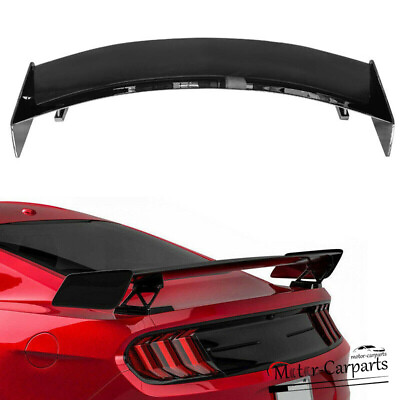 #ad For 2015 23 Ford Mustang Coupe Rear Trunk Spoiler GT500 CFTP Style Gloss Black $212.00