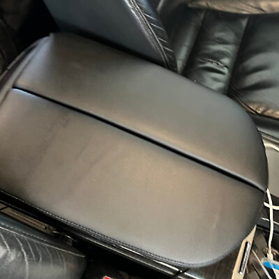 #ad For 2007 2013 Acura MDX Leather Center Console Lid Armrest Cover Skin Black $8.09