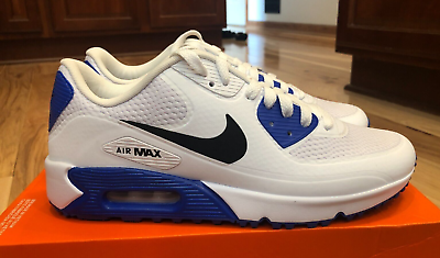 #ad Nike Air Max 90 Golf White Black Racer Blue CU9978 106 Men#x27;s Size 9 $104.99