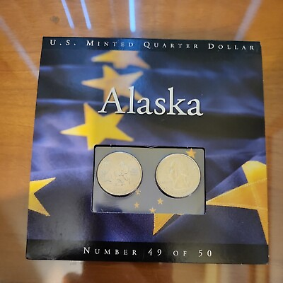 #ad ALASKA 2008 State Quarters UNC MS $6.90