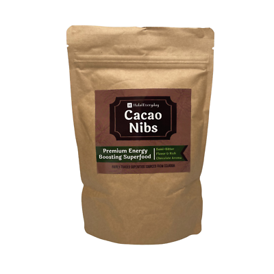 #ad Raw Cacao Cocoa Nibs 100% RAW Chocolate Arriba Nacional Bean Superfood BULK $53.94