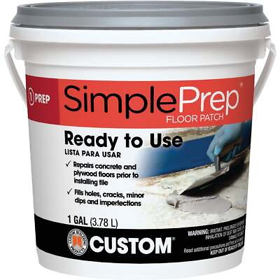 #ad SimplePrep Pre Mixed Floor Patch Gray 1 Gal. FP1 2 SimplePrep FP1 2 $39.59