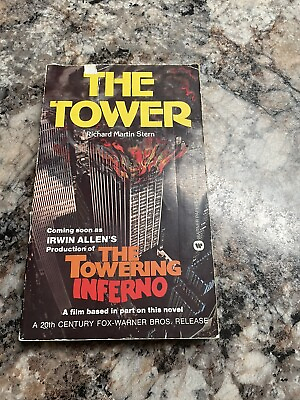 #ad The Tower The Towering Inferno Movie Tie In Paperback $7.00