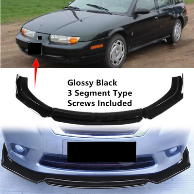 #ad Add on Universal For Saturn SW SW1 SW2 96 01 Front Lip Spoiler Splitter 2 Layer $51.99