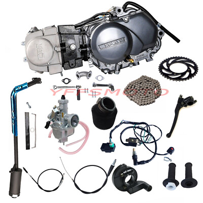 #ad Complete Lifan 4 Up 125cc Engine Motor Kick Start for CRF50 CT110 CT70 CL70 Z50R $529.37