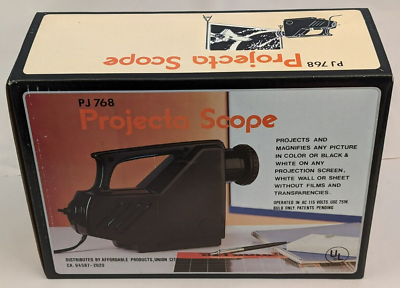#ad Vintage Projecta Scope PJ768 Art Drawing Tracing Projector Project New PJ 768 $19.99