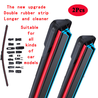 #ad For Dodge Charger LX 2006 2010 Wiper Blades Rubber Car Windshield Windscreen $19.98